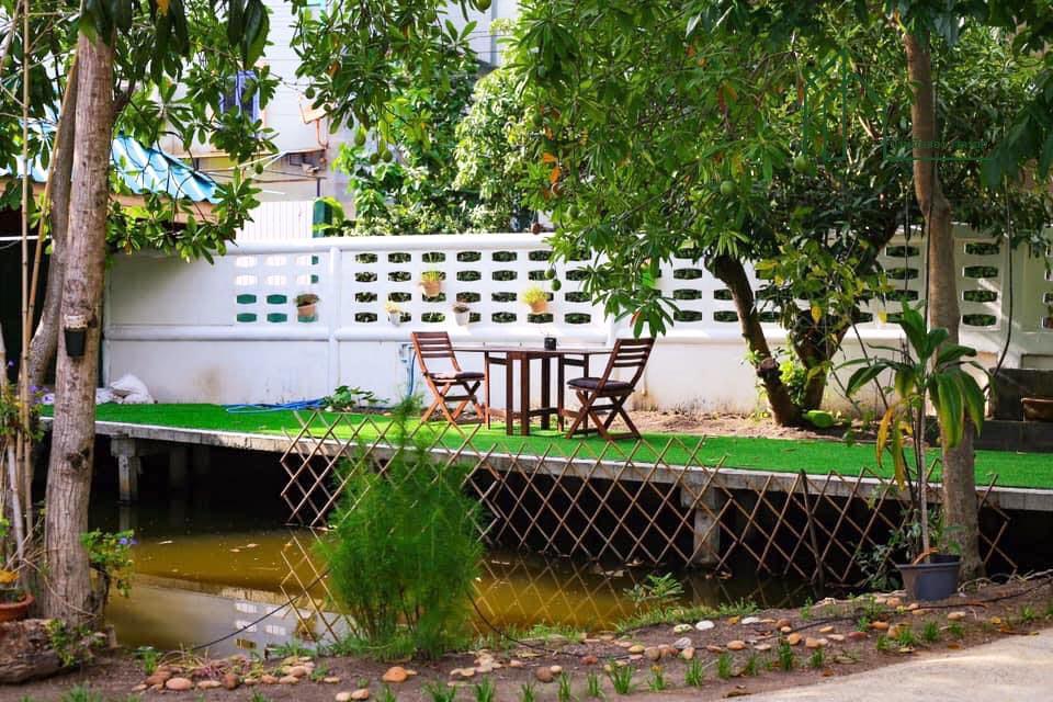 บ้านสวนบางกระเจ้า พระประแดง บนพื้นที่ 469 ตรว. บรรยากาศธรรมชาติ บนพื้นที่สีเขียวอากาศสดชื่น ใกล้ตลาดน้ำบางน้ำผึ้ง 5