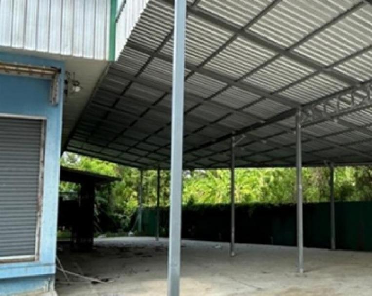 ให้เช่าโกดัง โรงงาน พร้อมสำนักงาน / พื้นที่ใช้สอย 720 ตารางเมตร / บนที่ดิน 591 ตารางวา / ซอยบางเตย 4 พุทธมณฑลสาย 5 3