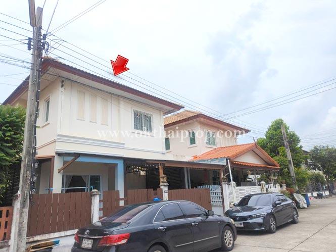 บ้านแฝด หมู่บ้านบางกอกการ์เด้นท์ ปิ่นเกล้า-วงแหวน ซอยวัดส้มเกลี้ยง นนทบุรี 1