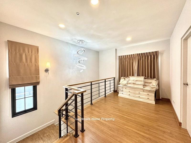 LM25-0158 ขายบ้านเดี่ยว หลังใหญ่ เซนโทร พระราม5 นครอินทร์ เนื้อที่ 62 ตรว 4 นอน 4 น้ำ ต่อเติมครัว 4