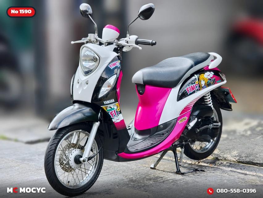 Yamaha Fino 115i 2013 วิ่ง10000โล เครื่องยนต์หัวฉีด รถบ้านแท้ เครื่องท่อเดิม มีเล่มเขียวชุดโอนครบ No.1590 รูปย่อยที่ 3