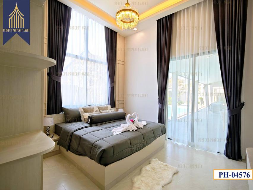 For Sale Pool Villa Mabprachan Siamcountryclub pattaya (อ่างเก็บน้ำมาบประชัน สยามคันทรีคลับ พัทยา) 144 sqw. Ready to move in. 17