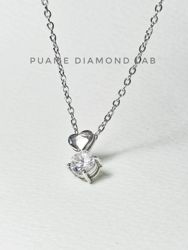 สร้อยคอเพชรแท้ ดีไซน์สวยทันสมัย ราคามิตรภาพ พร้อมใบรับประกันสินค้าที่ปุอามี่ Diamond Lap Rama2(095-8894732) รูปที่ 3