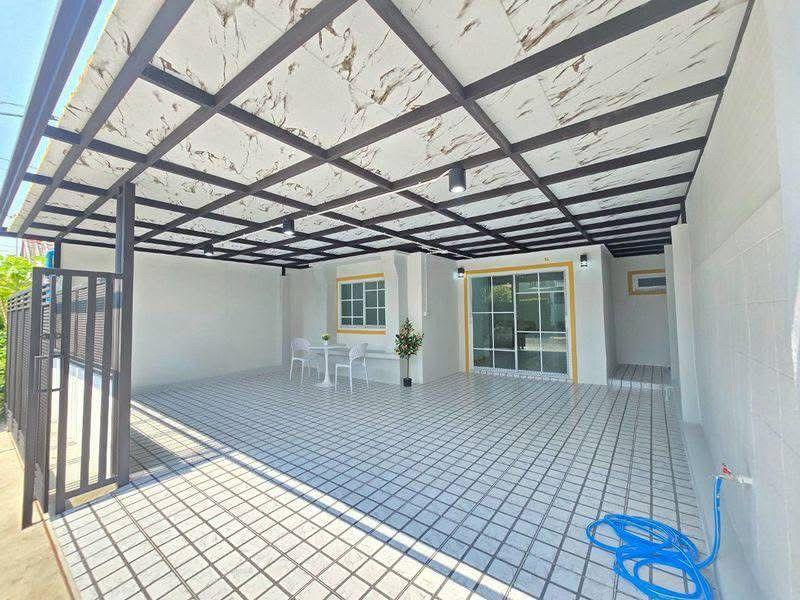 หมู่บ้านอัญชลี ทำเลสนามบินน้ำ ใกล้กองสลาก บ้านชั้นเดียว ตกแต่งใหม่พร้อมอยู่ หน้าบ้านกว้าง 8 เมตร ใกล้เซ็ลทรัลรัตนาธิเบศร์ 4