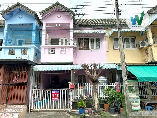 ขายทาวน์เฮ้าส์ มบ.อมรพันธ์ 17.4 ตร.ว. ต่อเติมครบ 3 ห้องนอน 2 ห้องน้ำ 1 ที่จอดรถ 2 แอร์ ใกล้โทลเวย์ดอนเมือง 1