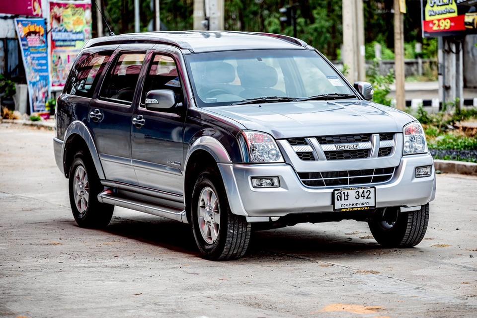 Isuzu Mu-7 3.0 ดีเซล เกียร์ออโต้ ปี 2006 สีเทา มือเดียวป้ายแดง