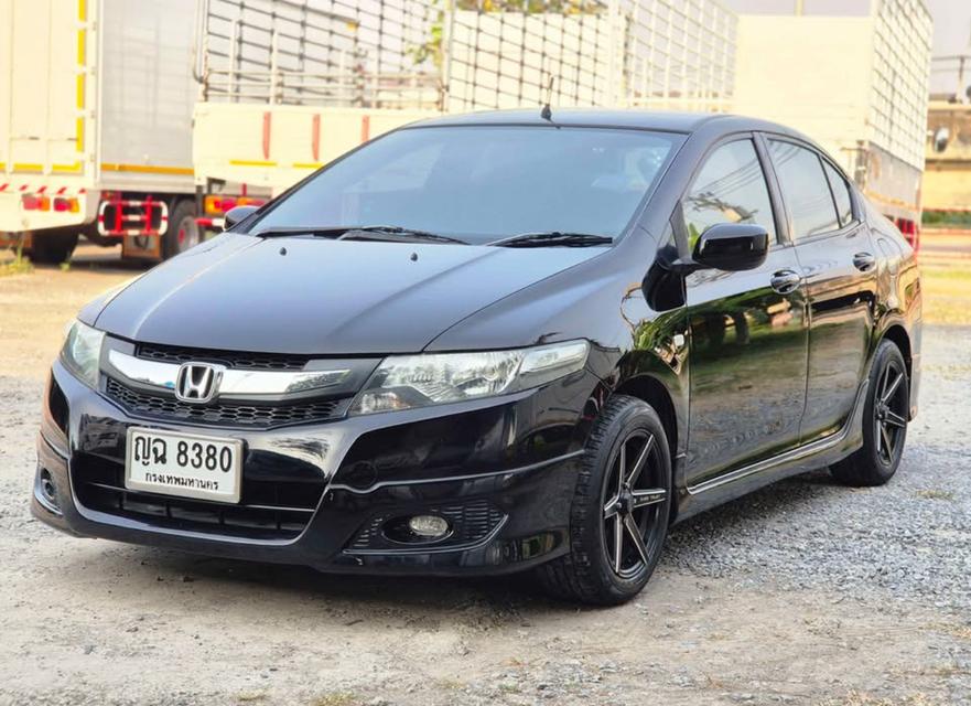 ส่งต่อ HONDA CITY ปี 2010 รถมือสองสีดำใช้งานได้จริง