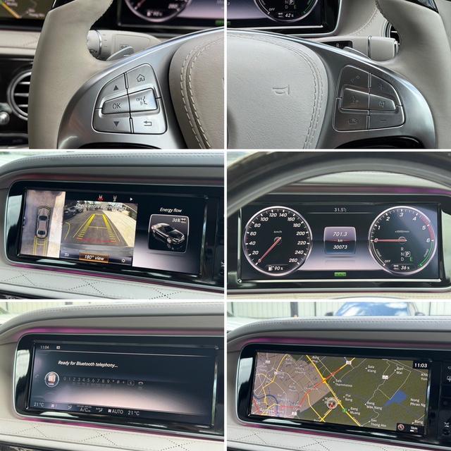 รหัสรถ AVA8 🐠 Benz S300 Bluetec Hybrid 2015 AMG Top สุด 16
