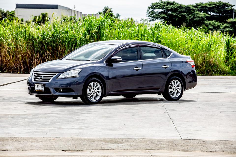 Nissan Sylphy 1.6S ปี 2013 เกียร์ออโต้ สีเทา  11