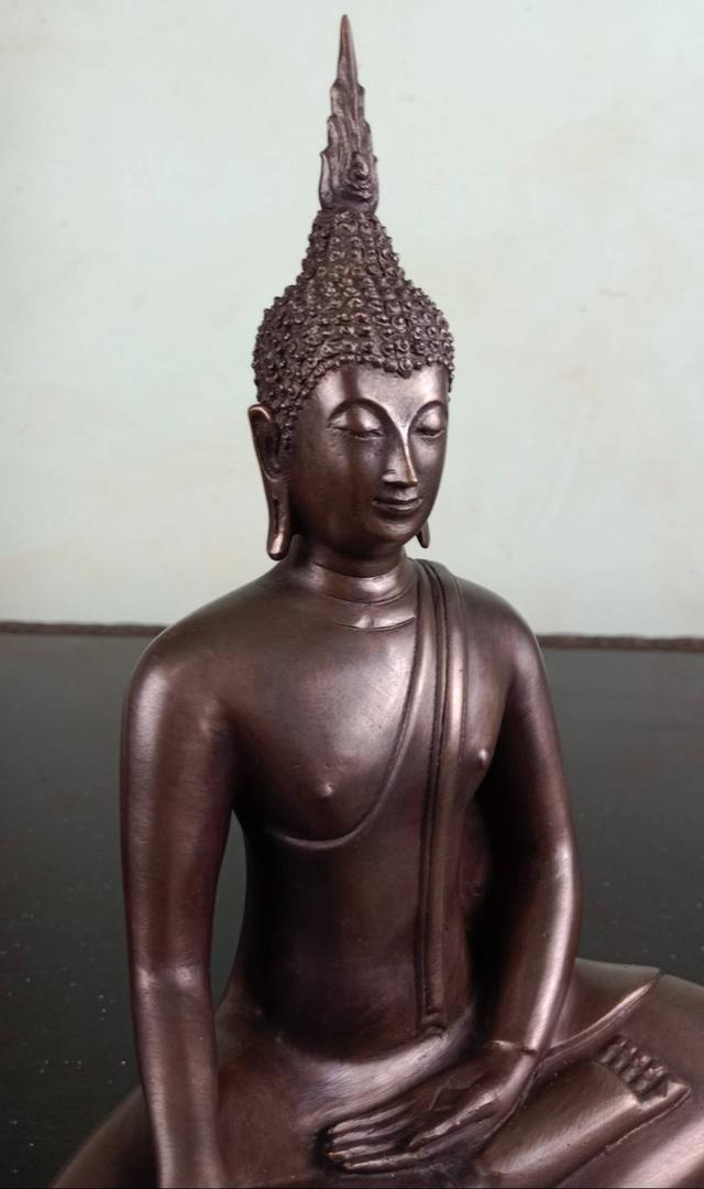744.พระบูชา ภ.ป.ร หน้าตัก 5 นิ้ว รูปที่ 10