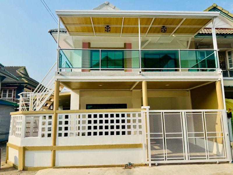 หมู่บ้านพฤกษา14B วัดลาดปลาดุก บางบัวทองทาวน์เฮาส์ 2 ชั้น หลังมุม 1