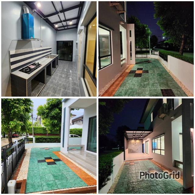 บ้านเดี่ยวหลังมุม หมู่บ้านธนาวิลเลจ2 ซอยแก้วอินทร์-บางใหญ่ จาก.นนทบุรี 4