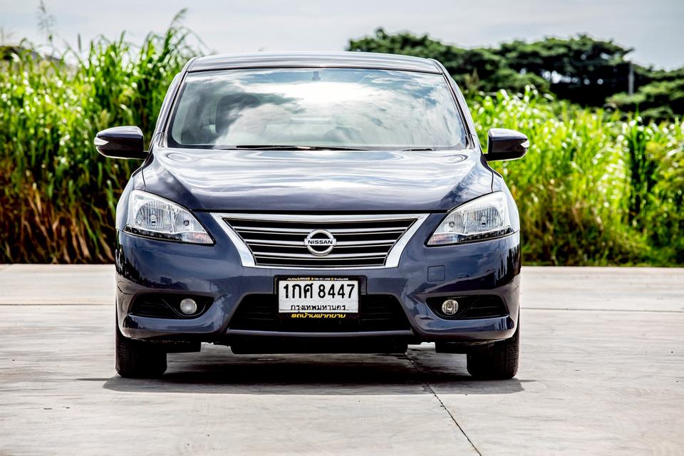 Nissan Sylphy 1.6S ปี 2013 เกียร์ออโต้ สีเทา  2