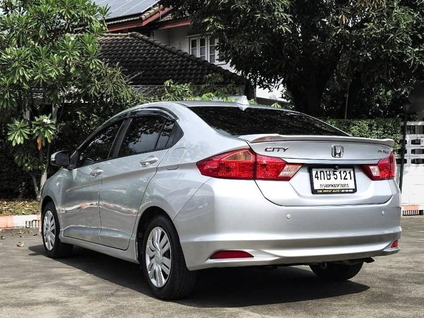 HONDA CITY 1.5 S i-VTEC ปี 2016 เกียร์ AUTO สีเทา รถสวยพร้อมใช้งาน เครื่องยนต์ เบนซิน + LPG ไมล์แท้เพียง 199,659 km. 7