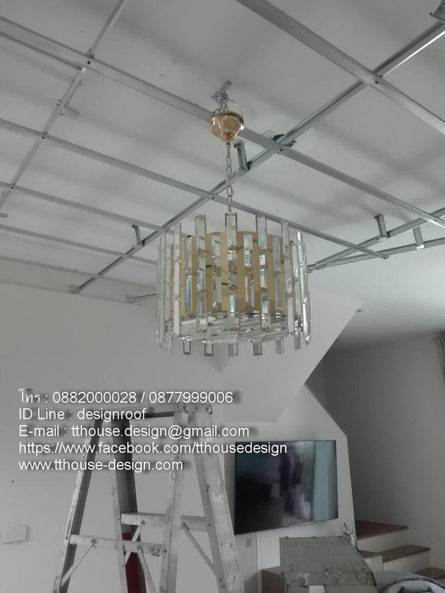 รับเหมา ต่อเติม โครงหลังคา กันสาด ห้องครัว เทพื้นปูกระเบื้อง ID Line : dddesign23 6