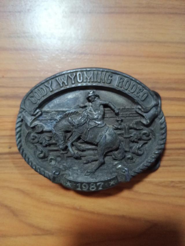 หัวเข็มขัด Vintage western belt buckle
