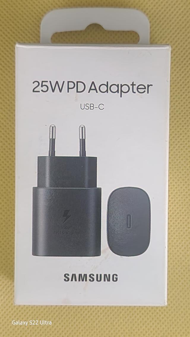หัวชาร์จ sumsung 25 w ของแท้ ชื้อมาเกิน ไม่ได้ใช้