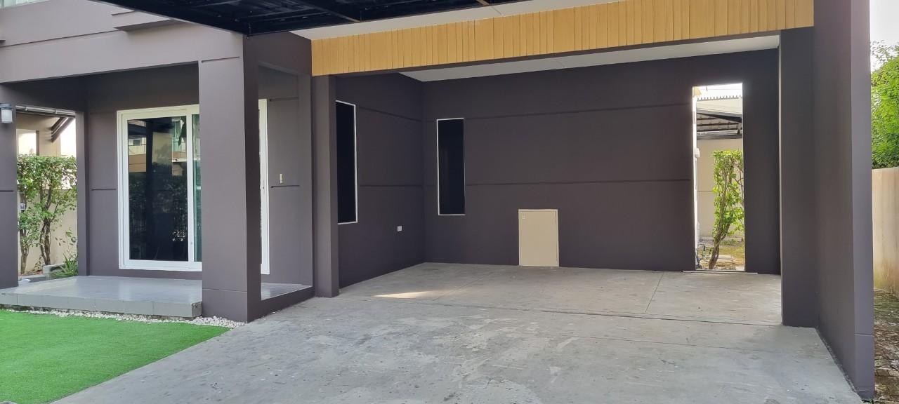 บ้านเดี่ยวมัณฑนา Lake วัชรพล 299/565 หมู่บ้านมัณฑนา เลควัชพล ถนนสุขาภิบาล5 เขต/แขวงสายไหม กทม. บ้านเดี่ยว 2ชั้น ขนาด50.3 ตร.วา พื้นที่ใช้สอย 132ตร.ม. 2