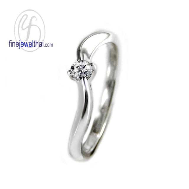 Finejewelthai แหวนเพชรพรีเมี่ยม แหวนหมั้น แหวนแต่งงาน GS110 2