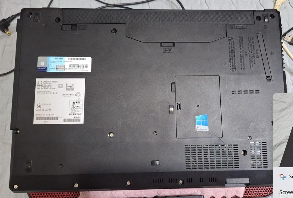 Fujitsu Lifebook A573 G Core i7 SSD-320GB Ram 12GB 4