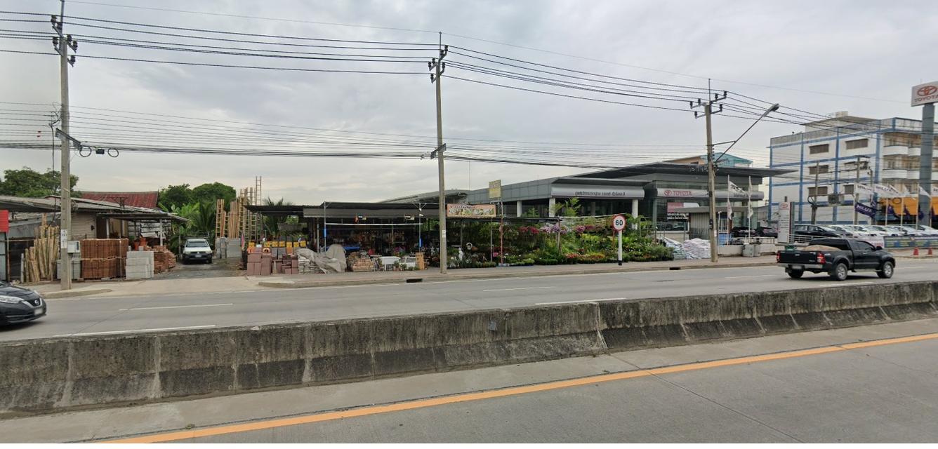 ขายที่ดิน ติดถนนiร่มเกล้า ใกล้ กรุงเทพกรีฑา-ตัดใหม่-สุวรรณภูมิ Airport, 10 ไร่ 2