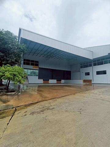 ให้เช่าโกดังบางละมุงชลบุรี 2,013 ตรม ผังส้ม โกดังสวย สะอาด ใหม่ด้านหน้า ติดถนน