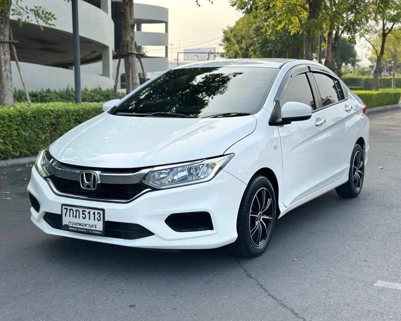 รหัส QT5113 Honda City 1.5 V+ เกียร์ Auto สีขาว ปี2018จด2018 แท้ (MNC) 1