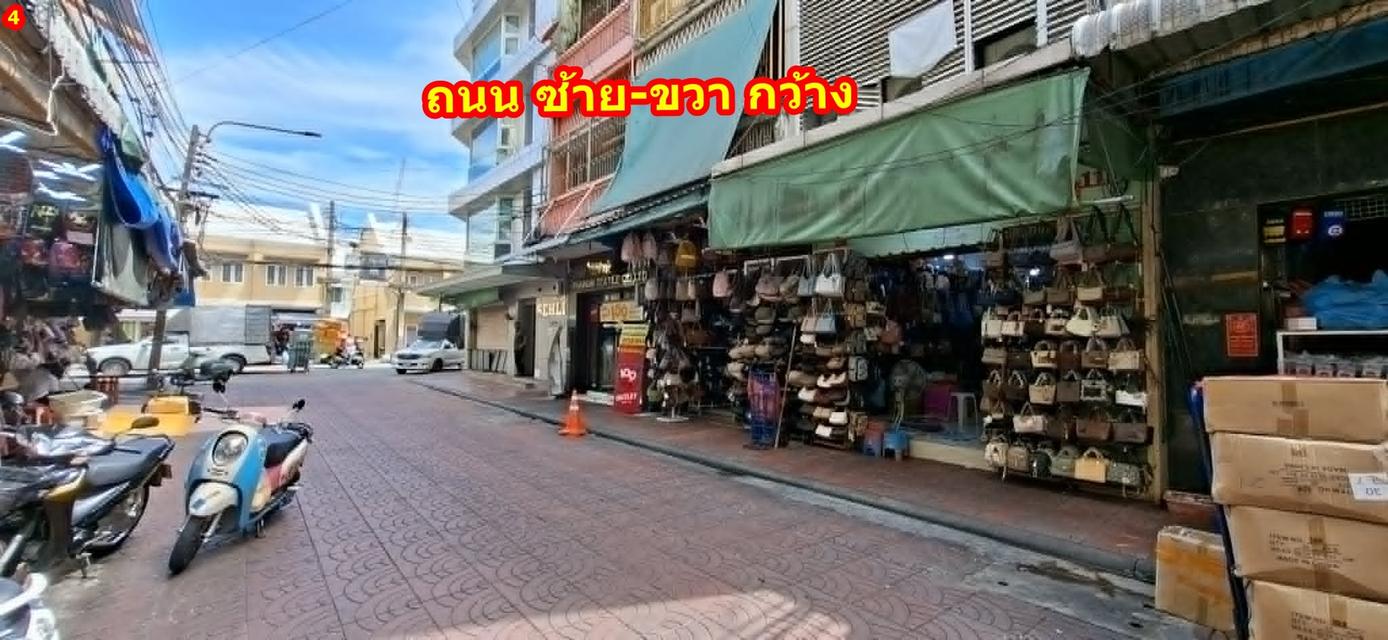 ขายขายอาคารพาณิชย์ 5 ชั้น ใจกลางสำเพ็ง ซอยวานิช 1 เหมาะสำหรับธุรกิจค้าขาย หรือ Hostel 3
