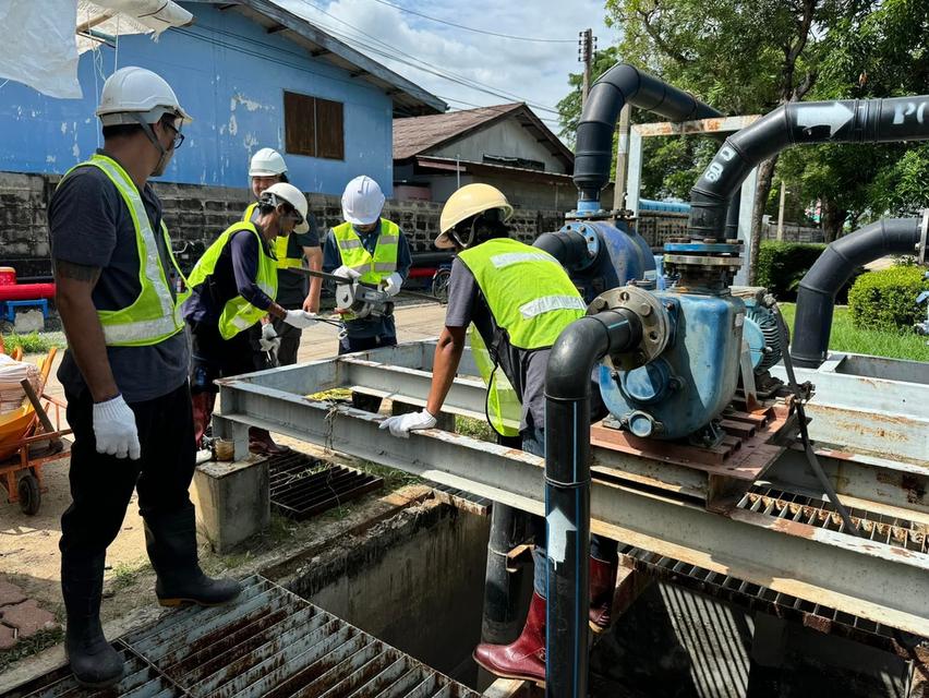 ล้างบ่อน้ำเสืย 087-794-5954 ล้างบ่อบำบัด 24 ซ.ม 6