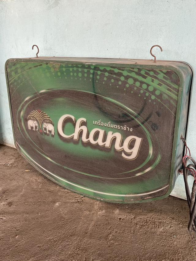 ป้ายไฟเครื่องดื่มตราช้าง ป้ายไฟช้าง สองหน้า แขวนผนัง ตกแต่งร้าน ป้ายไฟกลางคืน 7