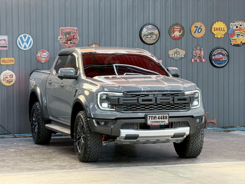 FORD RANGER RAPTOR 3.0 4WD ปี2024 สีเทา รูปที่ 3