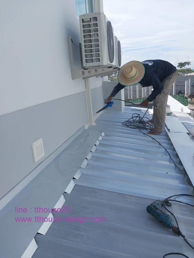 รับเหมา ต่อเติม โครงหลังคา กันสาด ห้องครัว เทพื้น ปูกระเบื้อง ครบวงจร 0950920028 รูปที่ 8