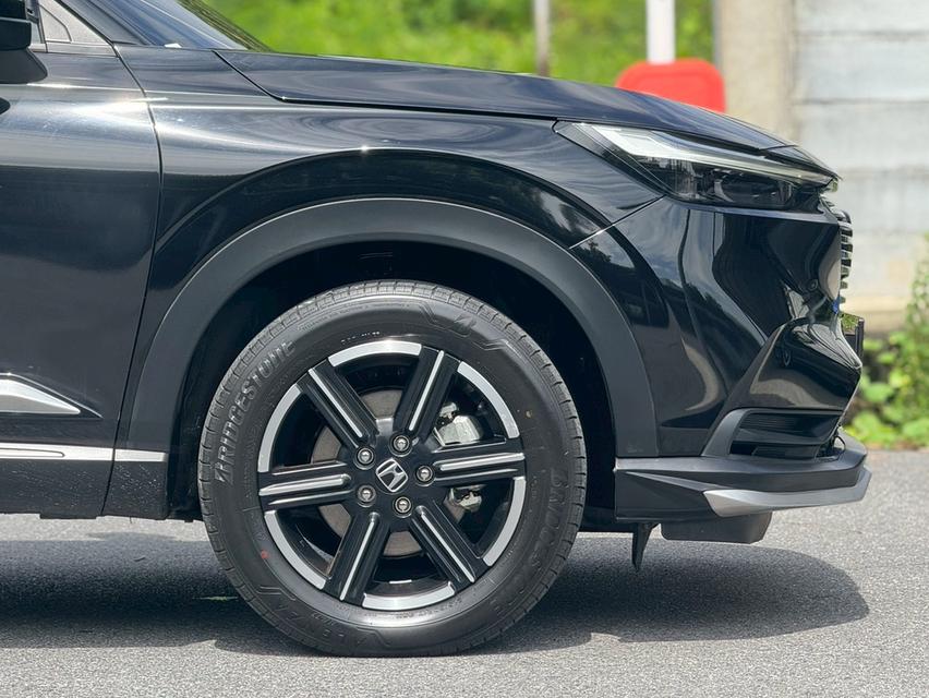 HONDA HRV Wagon 4dr E:HEV E-CVT FWD 1.5i (Hybrid) Y23 สีดำ  ออโต้ 6