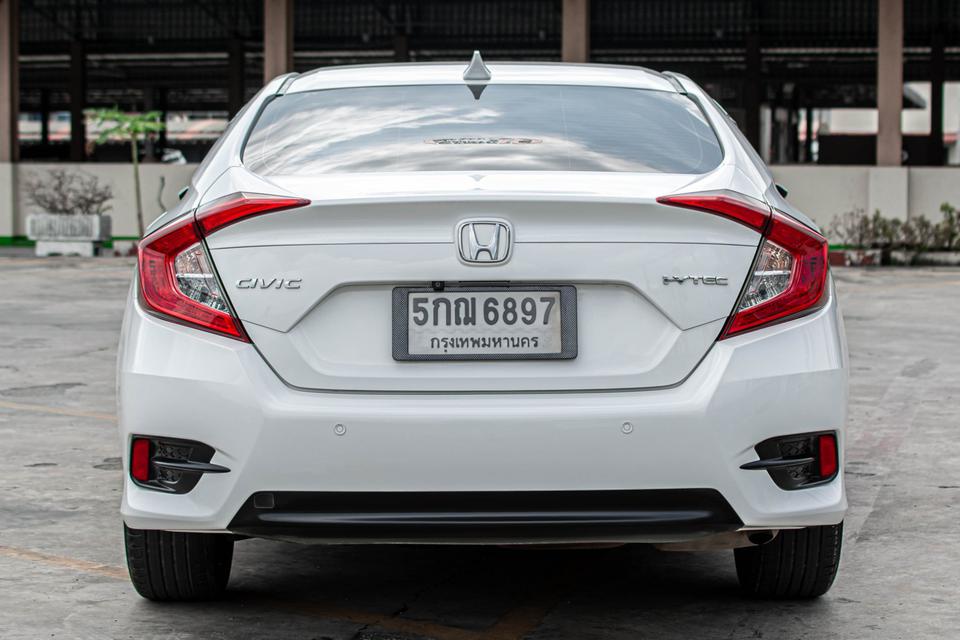 Honda civic 1.8 EL เบนซิน AT ปี 2016 ตัวท๊อป สีขาว 3