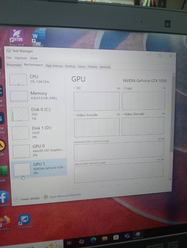 Asusfx503vI7-7700HQRam DDR4 32 GBSSD240 GB+HDD 1 TBGTX1050 4GB