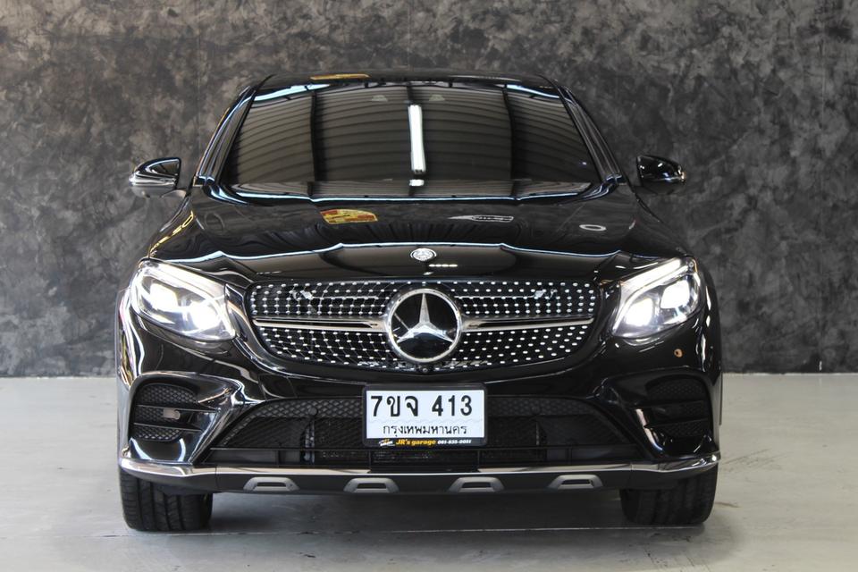 รหัสรถ JRS413 Benz GLC250 Coupe 4Matic Amg ปี 2018 วิ่งเพียง  120,000 km รถตัวถังเดิมสวย รูปที่ 1