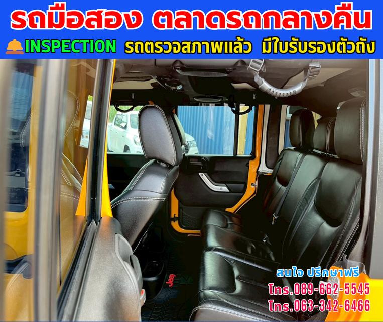 🚘ปี2014 Jeep Wrangler Unlimited 2.8 CRD 4WD. ⭐ไมล์แท้ 95,xxx กม. ⚙️เครื่องดีเซล ✨เกียร์ออโต้ 17