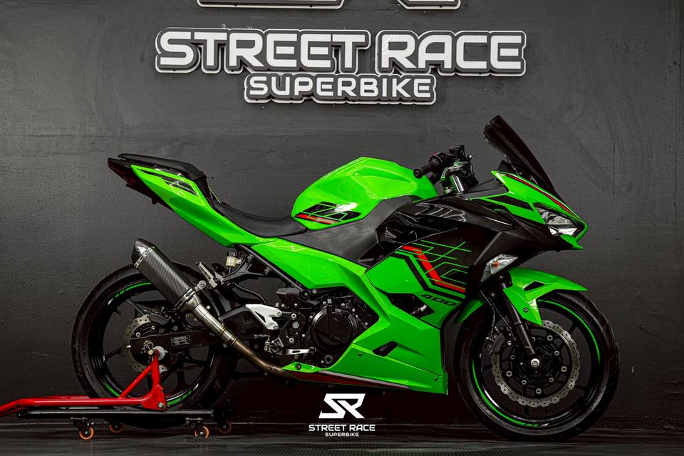 🔥 Kawasaki Ninja 400 SE ปี 2022 🔥 ลายเท่ ดุดัน พร้อมซิ่ง ท่อแต่งเสียงเร้าใจ ไมล์น้อย สภาพสวยพร้อมใช้งาน รูปที่ 5
