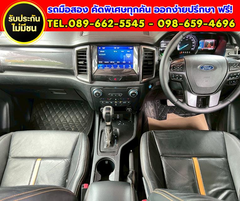 2020 Ford RANGER 2.0 Double Cab Wildtrak Hi-Rider  ⚙️ เกียร์ออโต้ รูปที่ 10