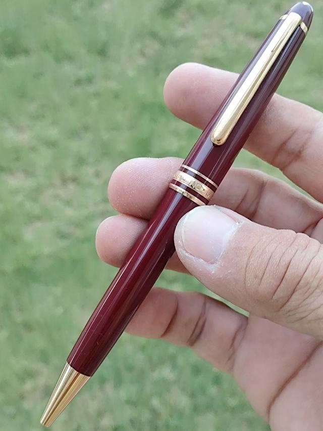 ปากกา มองบลังค์ 164 รุ่น Montblanc Meiterstuck 164 Burgundy with Gold Trim Ballpoint Pen รูปย่อยที่ 2