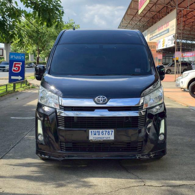 รหัสรถ BAC6787 🚐 New Toyota Commuter 2.8 (VIP) 6AT ปี 2020/21 สีดำ 2