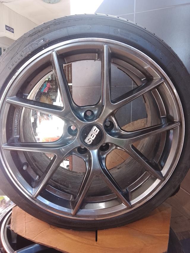 ล้อBBS 18"พร้อมยางโตโย