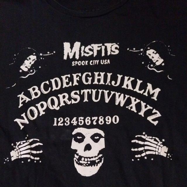 เสื้อยืดแขนสั้น แนววงฮอร์เรอร์พั๊งค์ The Misfits Spook City USA แท้ มือสอง สภาพดี ของพร้อมส่งครับ รูปย่อยที่ 2