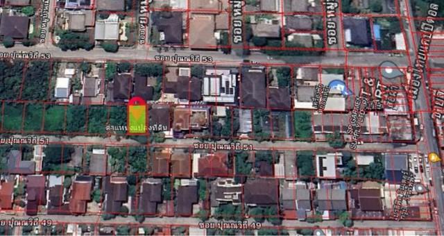 ขายที่ดินสุขุมวิท 101 ปุณณวิถี 51 ขนาด 58 ตรว. Land for sale Sukhumvit 101 Punnawitthi 51 size 58 square wa 71900 B. 2