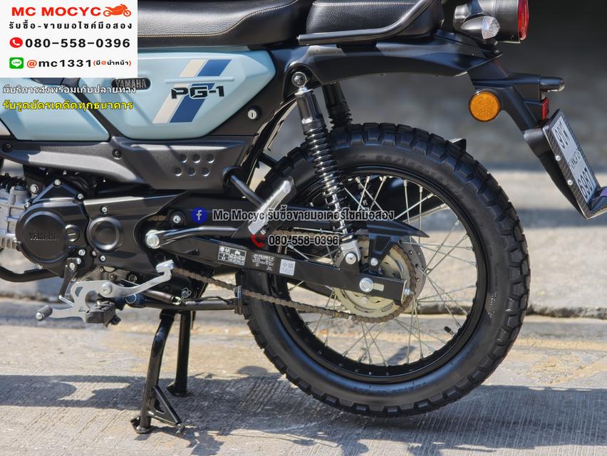 Pg1 G2 2025 วิ่ง100โล สภาพป้ายแดงราคามือสอง กุญแจ2ดอกบุคเซอวิสครบ เล่มชุดโอนครบ NO1268 14