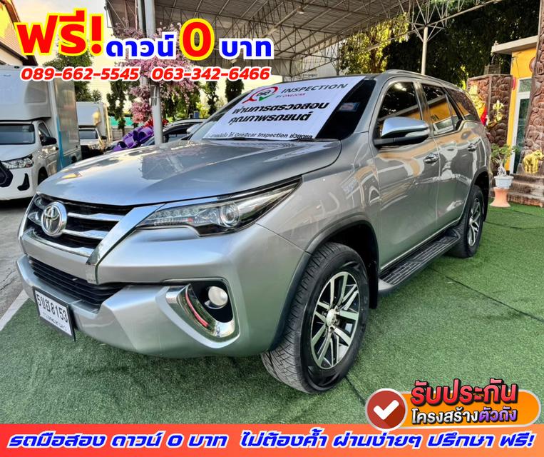 🟠ปี2018 Toyota Fortuner 2.8 V 4WD 🟠เกียร์ออโต้ 4x4 2