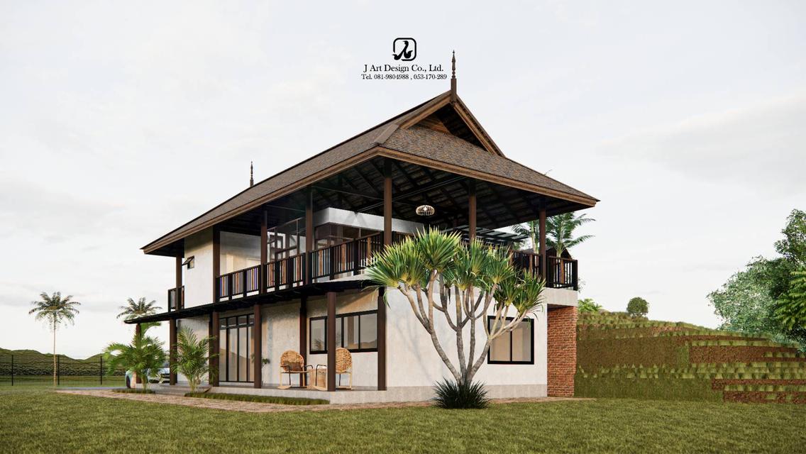เชียงรายรับสร้างบ้าน รับออกแบบบ้าน 6