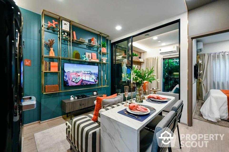 ขายดาวน์คอนโด  Metris District Ladprao เพียง 330,000 บาท 1 bedroom plus ใกล้ MRT ลาดพร้าว 34.70sqm เลี้ยงสัตว์ได้ 13