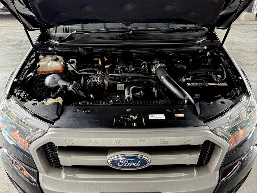 รหัสรถ WRT7077 2018 FORD RANGER, 2.2 XLT โฉม HI-RIDER OPEN CAB สีดำ 15