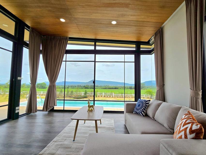 Rare Khao Yai Pool Villa  Panoramic views, 2 villas, pet-friendly. Turnkey Airbnb ready for 14.9M THB. Don't miss out 9